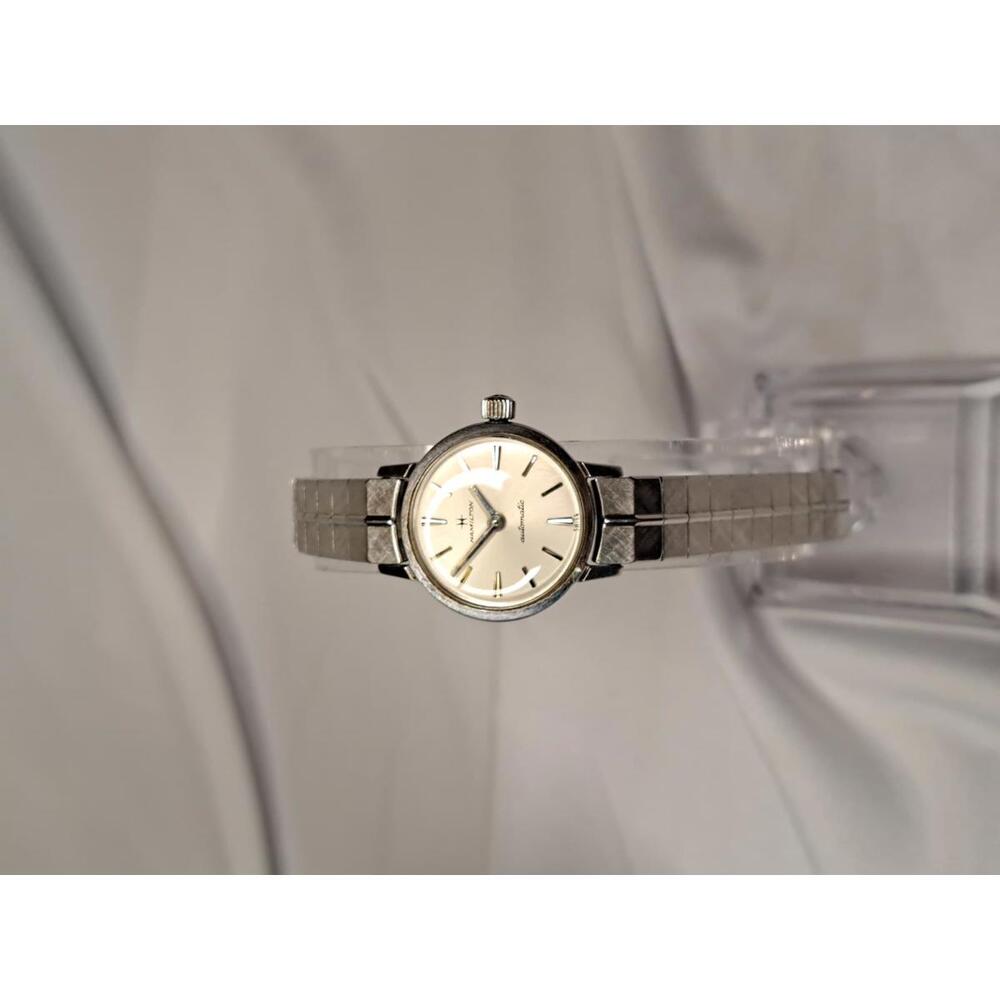 Vintage Hamilton Ladies Automatic Swiss Watch- Working Perfectly - JB Band 1960s